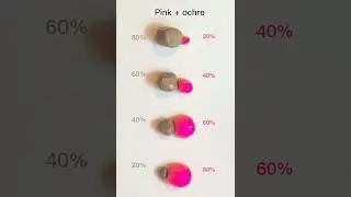 Short satisfying  colormixing to learn colors name #shorts #satisfying #learning #colornames #asmr