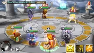 summoners war orion in-battle action