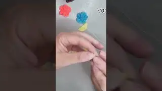FLORZINHA DE FELTRO #artes&atilde; #feltrosantafe #fa&ccedil;aevenda #feltrossantafe #diy #rendaextra #dicalegal