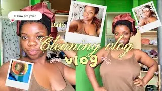 A day in my life😊 /cleaning vlog/ living alone dairies ☘️🍃/life of a Ghanaian girl 