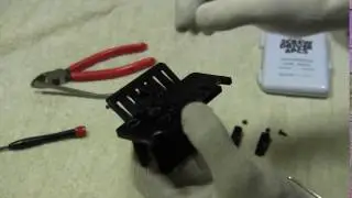 Taking Apart Jackson JT-6 Tremolo Bridge, For Charvel Model Series Guitar