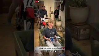 Boy&rsquo;s Toy Dirt Bike Surprise Turns Real!🤯