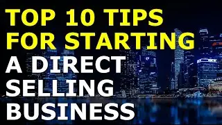 Starting a Direct Selling Business Tips | Free Direct Selling Business Plan Template Included