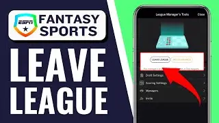 How to Leave ESPN Fantasy League | Quick and Easy! 2026
