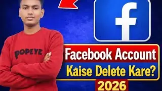 Facebook account permanently kaise delete kare /facebook account permanently delete 2026