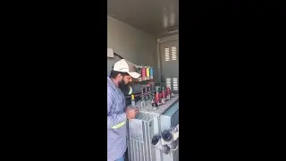 Testing of 100KVA power transformer/Replacing and testing of power transformer part 1