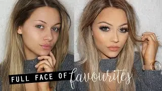 FULL FACE OF FAVOURITE PRODUCTS | EVENING GLAM