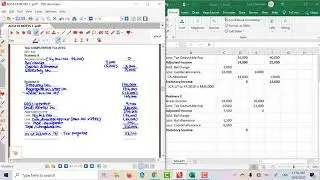 Tutorial to Malaysia Income Tax Computation (Answer to Bobby Yap)