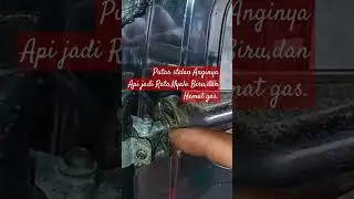 Cara Mengatur Stelan Angin kompor Rinai,biar pas nyala Apinya.