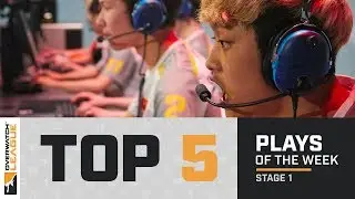 Overwatch League Top 5 Plays &ndash; Stage 1