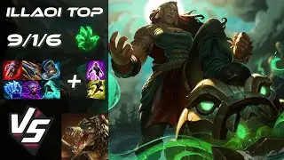 TOP Illaoi vs Renekton - EU Challenger Patch 25.S1.2