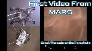 Mars Perseverance Landing Video - First Video of Mars (Descent & Touchdown: Onboard Camera Views)