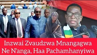 Inzwai Zvaudzwa Mnangagwa Ne N'anga Haa Pachamhanyiwa😳