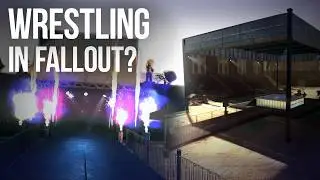 Fallout 76: Wrestling Arena C.A.M.P. Tour - Ring, Stage, and Pyro!