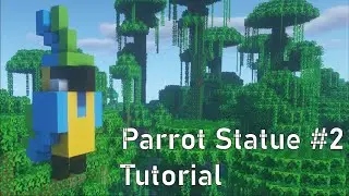 Parrot Statue #2 🦜 | Minecraft Tutorial