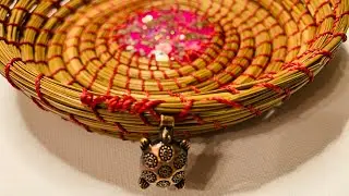 Beginner - Part 1 - Pine Needle Basket How To - This Video is Using  Jennie Lee Gems&rsquo; Kit