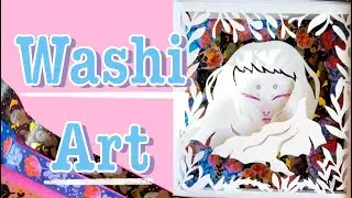 Washi Tape Art 🦋 Shadow Box