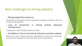 sustainability,environmental practice and regulations in mining industry