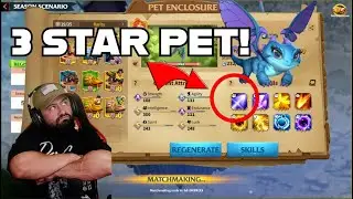 MY FIRST 3 STAR PET!! BEST STRATEGY!