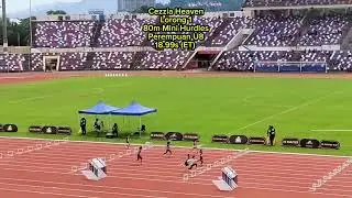 80m MINI HURDLES | PEREMPUAN U8 | SEPARUH AKHIR 1 | RS KINABALU ATHLETICS LEAGUE 2 / 2025