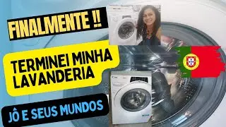 Finalmente! Minha lavanderia ficou pronta! Vejam como eu construí.