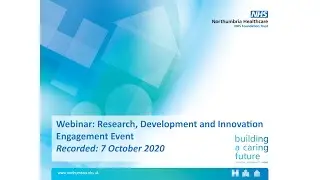 Webinar | Research, Development, And Innovation Engagement Event