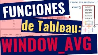 Serie: Funciones de Tableau - WINDOW_AVG
