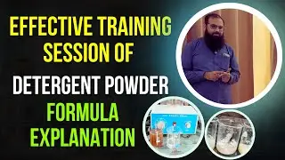 Detergent Powder Effective Formula Training Session