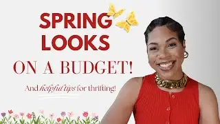 Thrifted Spring Fashion Finds + Styling Tips | Uptown Cheapskate Haul!