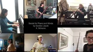 London Myriad - Lockdown Performances : Gordon Jacob's Sextet for piano and winds (ii. Scherzo)
