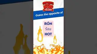 🙋🏻&zwj;♀️Opposite Word Challenge | Guess the opposite of common Thai words #quiz #thailanguage #thai