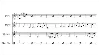 Lavender Town (Pok&eacute;mon Red/Green) (transcription)
