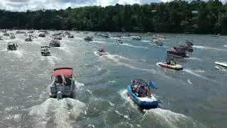 Trump parade Lake Hamilton