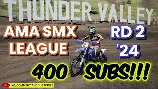 AMA SMX League Rd 2 '24 Thunder Valley - MX vs ATV Legends