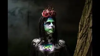 Wonderland after dark - dark faerie / Faceawards NYX PMU 2019