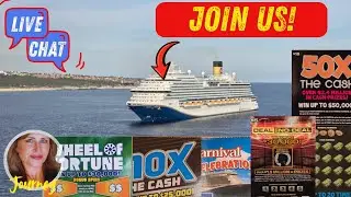 Лотерейные билеты Wheel of Fortune с мгновенным выигрышем: 500 долларов, 10-кратное увеличение вы...