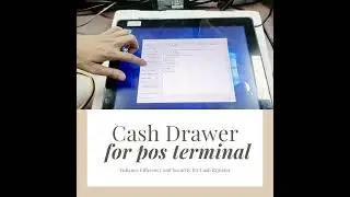 Cash Register Open Function for Smart All in one POS Terminals
