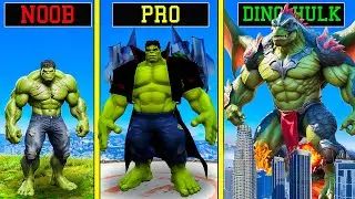 Upgrading HULK to DINO HULK in GTA 5!