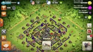 Clash Of Clans Inactive Gameplay!