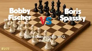 Bobby Fischer vs Boris Spassky [World Championship 1972, Round 6] #chess