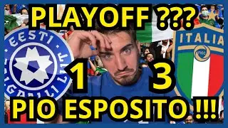 🤯GOLASSO PIO ESPOSITO⚽️🥹ESTONIA3 - ITALIA 3 #calcio #sasyonside #estoniaitalia #italia #italy #goals