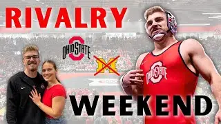 D1 Wrestling Weekend at Ohio State | Friday & Sunday Matches Vlog