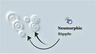 Neumorphic Ripple Effect On Click HTML CSS | Neumorphism HTML CSS | ProgrammingTT