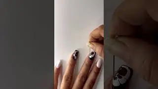 Nail art tutorial with Safety pin | beautiful nail art design at home | #ytshorts #reel #nailart