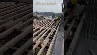 Formwork of Slab and Beams in progress #civilengineering #construction #steelfixing #formwork
