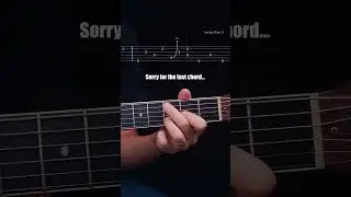 Sorry for the last chord 😲😅​