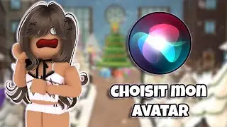 SIRI CHOISIT mon AVATAR sur ROBLOX 😱