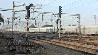 AutoLinx Car Carrier Train at Barang Junction | Goods Train - Indian Railways Mall Gaadi