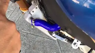 NSR250 aim MyChron5 テスト