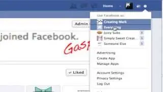 How to Like other Pages as your Facebook Page